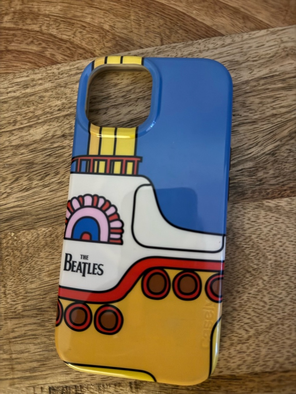 The Beatles Yellow & Blue Yellow Submarine Protective iPhone Case 15